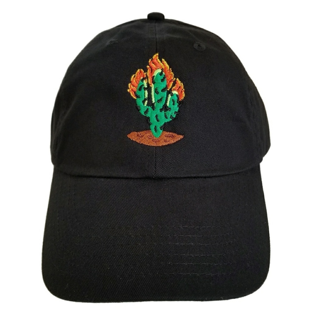 Burning cactus hat